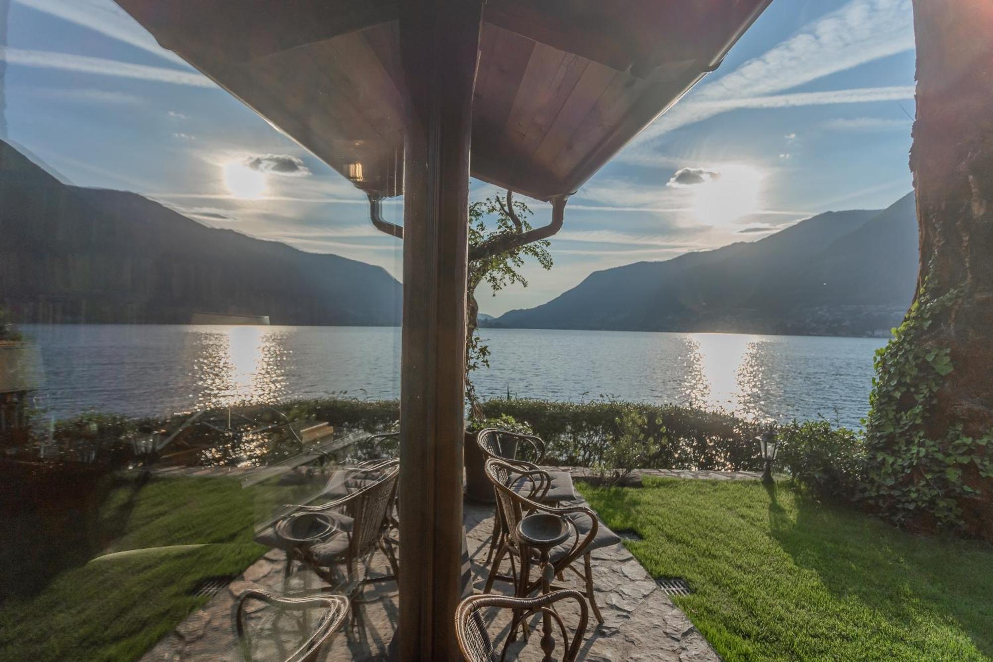 The Writer'S Nest Waterfront Villa By Rent All Como Faggeto Lario Екстер'єр фото