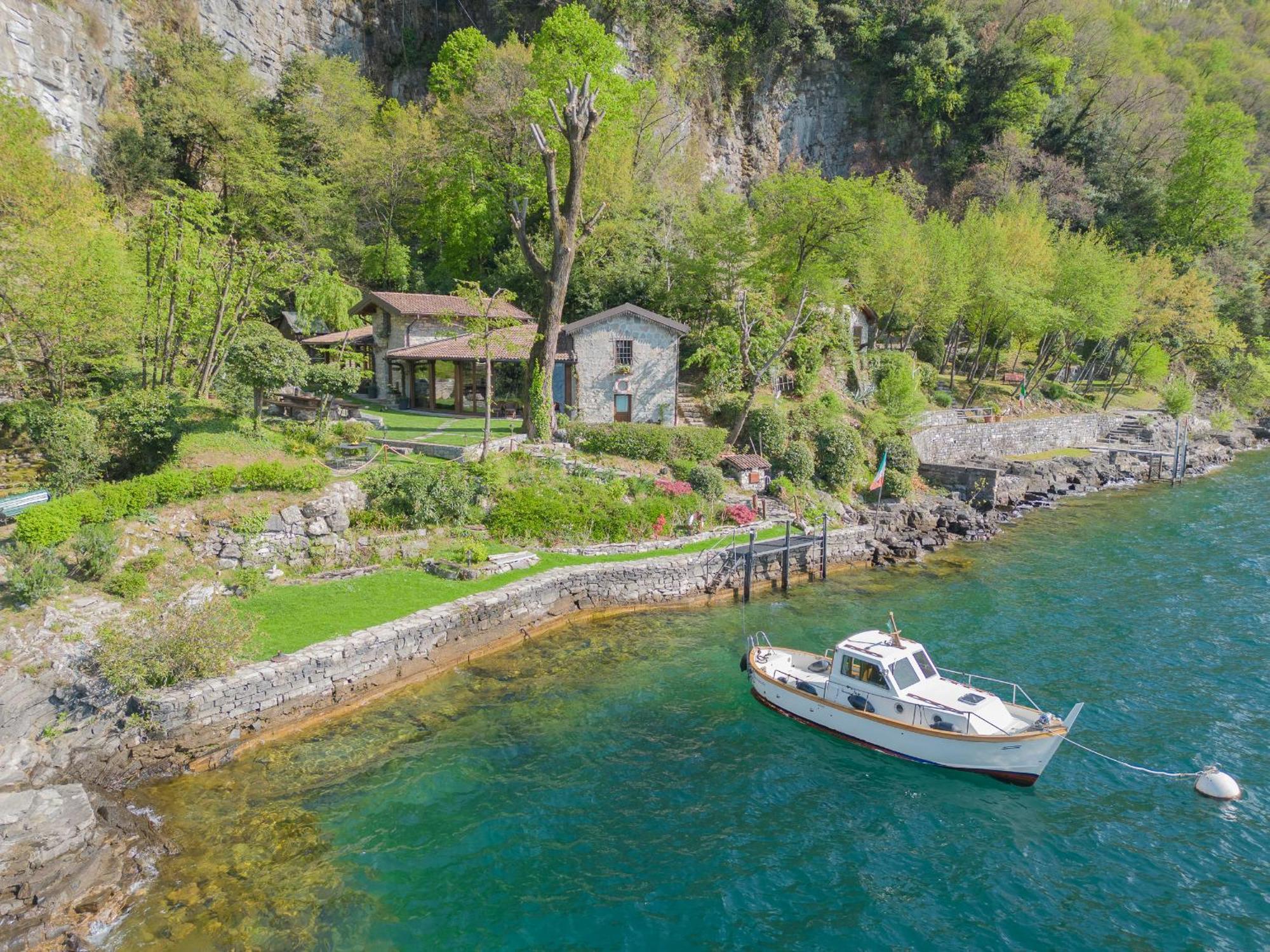 The Writer'S Nest Waterfront Villa By Rent All Como Faggeto Lario Екстер'єр фото