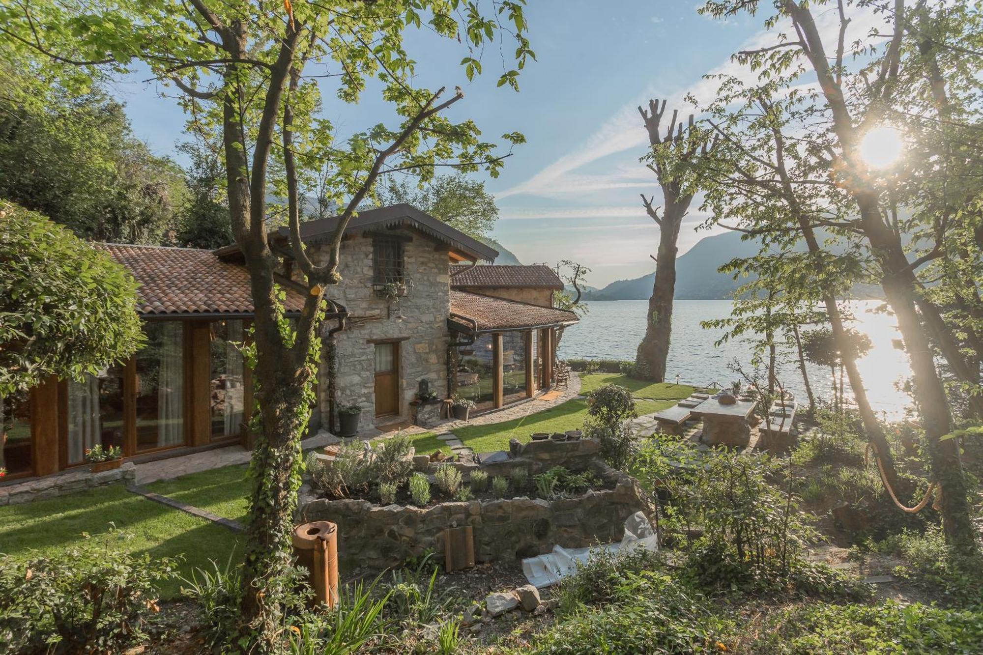 The Writer'S Nest Waterfront Villa By Rent All Como Faggeto Lario Екстер'єр фото