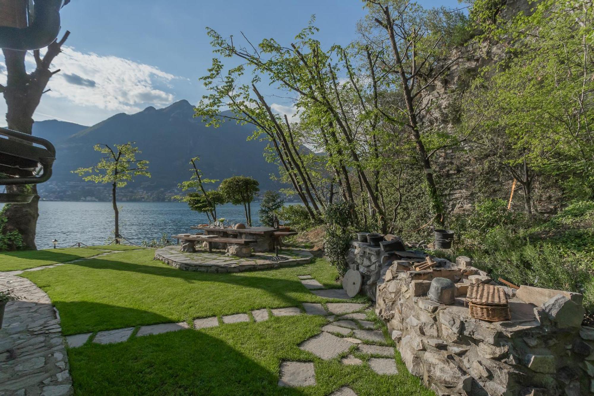 The Writer'S Nest Waterfront Villa By Rent All Como Faggeto Lario Екстер'єр фото