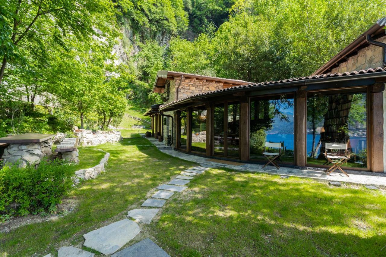 The Writer'S Nest Waterfront Villa By Rent All Como Faggeto Lario Екстер'єр фото