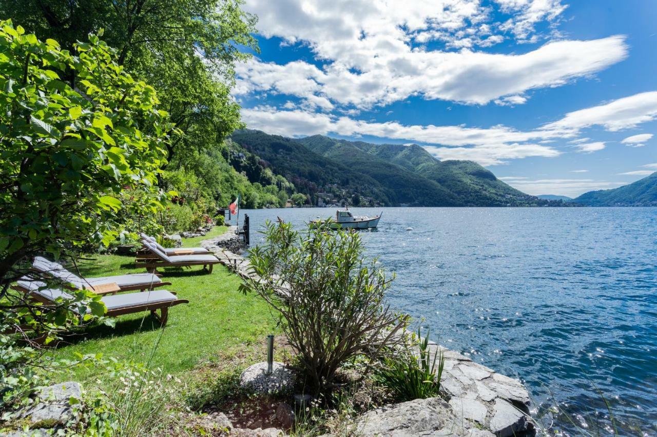 The Writer'S Nest Waterfront Villa By Rent All Como Faggeto Lario Екстер'єр фото