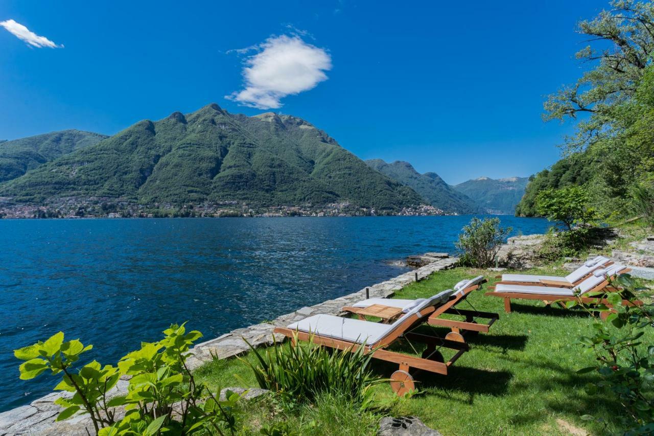 The Writer'S Nest Waterfront Villa By Rent All Como Faggeto Lario Екстер'єр фото