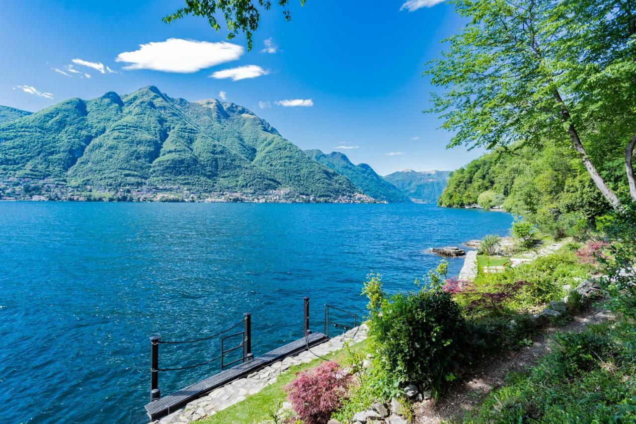 The Writer'S Nest Waterfront Villa By Rent All Como Faggeto Lario Екстер'єр фото