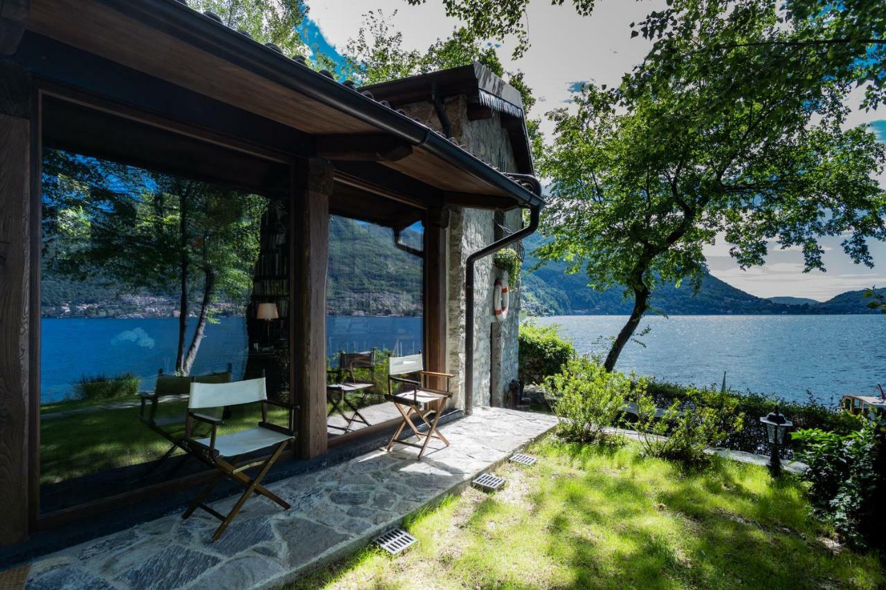 The Writer'S Nest Waterfront Villa By Rent All Como Faggeto Lario Екстер'єр фото